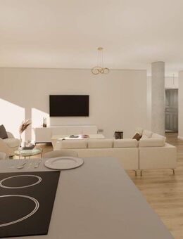 3-Zimmer-Neubauwohnung am Wasser seitlicher Sichtverbindung - Kiel