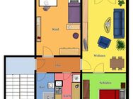 Bezugsfertig sanierte 3-Raum-Wohnung am Stadtrand - Großenhain