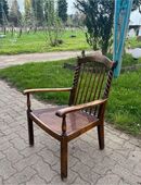 ☀️Stuhl Sessel Holzsessel Armlehnestuhl alt antik in 88696