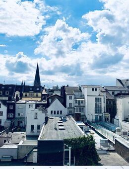 Bonn-Zentrum: 3-Zimmer-Wohnung mit Wintergarten & Panoramablick - möbliert, 1A-Lage - Bonn