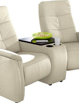 exxpo - sofa fashion 2-Sitzer Tivoli, Kinosofa, bequem, mit Relaxfunktion, integrierter Tischablage und Stauraumfach