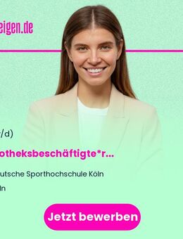 Bibliotheksbeschäftigte*r (w/m/d) (2518-nwMA-ZBS) - Köln