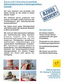 A u s z u b i l d e n d e (r) zur/zum Zahnmedizinischen Fachangestellten (m/w/d) in 71032