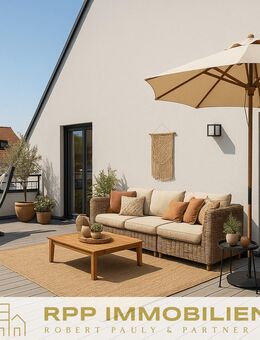 Neubau: 3-Zimmer Dachterrassentraum mit Westausrichtung - Bezugsfertig Sommer 2025 - Unterschleißheim