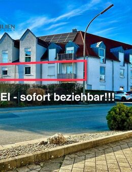-sofort beziehbar- sehr große 4-Zi Wohnung | 2x Balkon | 2x Stellplatz - Hirschaid