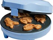 bestron Waffeleisen AWMD5B, 700 W, Babyblau