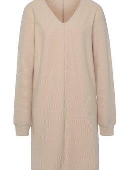 s.Oliver Sweatkleid Langarmkleid aus Ripp-Qualität mit Teilungsnaht, Loungewear