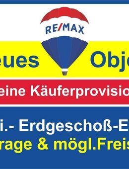 Keine Käuferprovision! Kaufen Sie ab € 499,- mtl.* / Seltenheit: 4 Zi. EG-ETW mit Garage im 3 FH ! - Collenberg