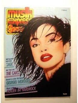MUSIKEXPRESS SOUNDS Musik Heft 12/1984 Sade - Bremen