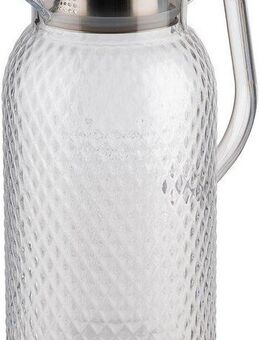 APS Wasserkanne Saft-/ Wasserkanne Ø 11,5 cm, 1,8 Liter, 1,8 l, (1-St), Deckel aus Edelstahl mit Silikondichtung