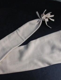 Fleece Zipfelmütze 140 x 27 cm Schalmütze Mütze wollweiß 3,- - Flensburg