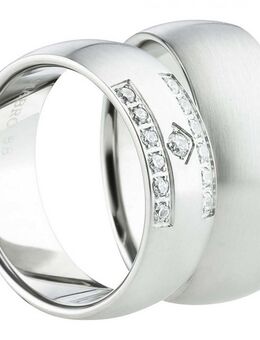Partnerringe Edelstahl AB1474-AB1475 - Aholming