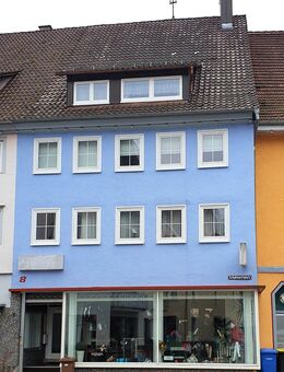 Wohn- und Geschäftshaus (Reihenmittelhaus) mit 3 Wohnungen und Gewerbeeinheit (Laden) - Oberndorf (Neckar)