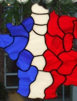 Tiffanyglas Fensterbild Frankreich - Krefeld
