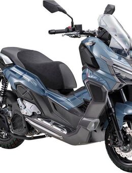 PRIKE Motorroller PRIKE XDV 125, E5+, Adventure, ADV Roller, 125 ccm, 95 km/h, Euro 5+, ABS, Windschutz, Heizgriffe, USB, EFI, digitales Display