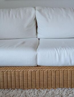 Zwei Korbsofas aus Peddigrohr - Meerbusch