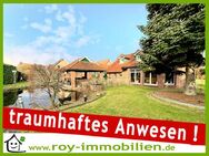 +++ Einzigartiges Anwesen, vor den Toren Papenburgs, Koi-Teich, hochwertige EBK, Kaminofen, beheiztes Gästehaus mit EBK, Bad, etc. +++ - Papenburg