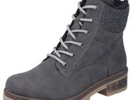 Rieker Winterstiefelette, Schnürboots, Stiefelette, Blockabsatz, mit Innen-Reißverschluss