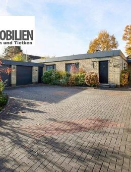 TT bietet an: Exklusiver Flachdach-Bungalow mit Sauna und Doppelgarage in ruhiger Sackgassenlage von Fedderwarden! - Wilhelmshaven