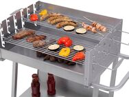 Tepro Holzkohlegrill Grillwagen Pasadena, BxTxH: 84x52x90 cm