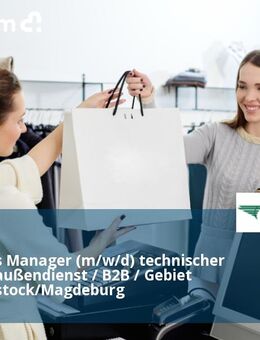 Area Sales Manager (m/w/d) technischer Vertriebsaußendienst / B2B / Gebiet Berlin/Rostock/Magdeburg - Berlin Mitte