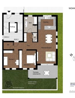 3-Zimmer-Eigentumswohnung mit Gartenanteil - Neubau - Baden-Baden