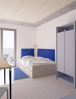 WE20 All-inclusive-Miete: exklusiver vollmöblierter Neubau, 1-Zi-Wohnung mit Einbauküche - Aachen