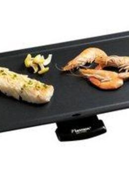 bestron Tischgrill ABP605BB, 2000 W, XXXL-Teppanyaki Grillplatte mit Antihaftbeschichtung