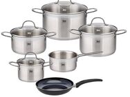 Elo Topf-Set Top Collection 10-teilig, Edelstahl 18/10 (Set, 10-tlg), Induktion