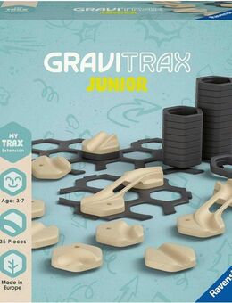 Ravensburger Kugelbahn-Bausatz GraviTrax Junior Extension Trax, Made in Europe