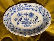 Meissen: Beilageschale oval 25 cm, Zwiebelmuster - Berlin Reinickendorf