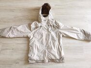 Übergangsjacke 2 in1 gefüttert mit Kapuze Gr. M Beige - Eberswalde