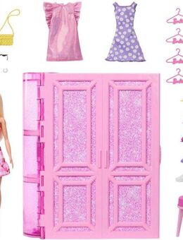 Barbie Spielwelt Traumkleiderschrank mit Modepuppe