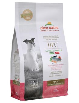 1,2 kg Almo Nature HFC Adult Hund XS-S zum Sonderpreis! - Lachs