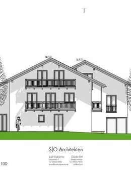 Lebensqualität trifft Architektur - Wohnen im Herzen des Chiemgaus 2-Zimmer Neubau in Seenähe - Eggstätt