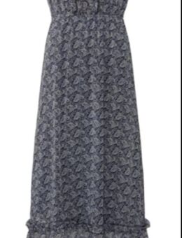 Esmara Damen Maxikleid, mit klassischem Paisley-Muster Gr. 38 - Brüel