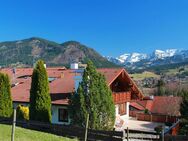Wohnen mit Blick auf die Ammergauer Alpen - Halblech