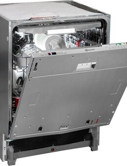 BAUKNECHT vollintegrierbarer Geschirrspüler B0I D551A S, 14 Maßgedecke, ActiveDry - automatisches Türöffnungssystem