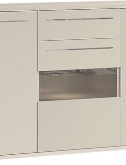 Places of Style Kommode Piano (H/B/T): 97,4/150/45,2cm), UV lackiert, Soft-Close Funktion