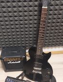 Verkaufe E- Gitarre Epiphone im Set Kleine Compo mit Effekt in 06317