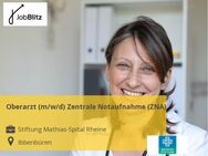 Oberarzt (m/w/d) Zentrale Notaufnahme (ZNA) - Ibbenbüren