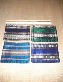 4 kleine Stofftaschen mit Reißverschluß / EINZELKAUF MÖGLICH - Nürnberg