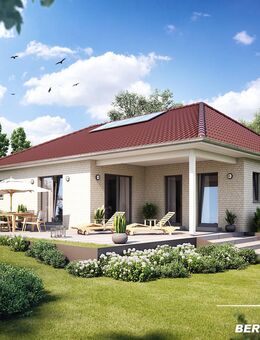 BERK Immobilien - Moderner Wohntraum: Exklusiver Bungalow-Neubau inkl. PV-Anlage - Altenstadt (Hessen)