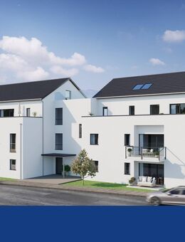 Moderne KFW 40 QNG* Dachgeschosswohnung mit Dachterrasse, HSW- und Kellerraum in Oerlinghausen! - Oerlinghausen