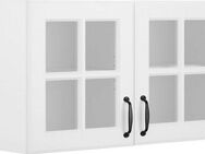 wiho Küchen Glashängeschrank Erla Front mit Glaseinsatz