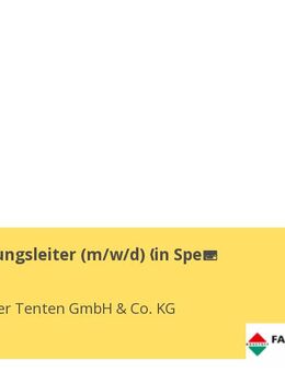 Niederlassungsleiter (m/w/d) „in Spe“ - Bonn