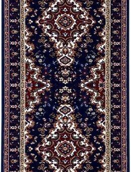 my home Läufer Oriental, Made in Belgium, rechteckig, Höhe: 7 mm, Läufer, Brücke, Kurzflor, Orient-Optik, mit Bordüre, gewebt