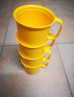 4 X Tupperware Becher mit Griff / Henkel ""NEU"" - Krefeld