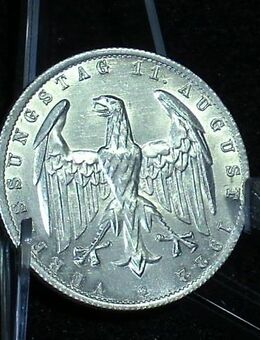 Münze 3 Mark Deutsches Reich 1922 A - Wesel