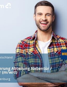 Schichtführung Abteilung Nebentür / Schlupftür (m/w/d) - Amt Wachsenburg